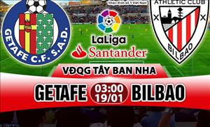 Nhận định Getafe vs Bilbao 03h00 ngày 20/1 (La Liga 2017/18)