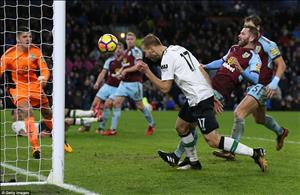 Những thống kê ấn tượng sau trận thắng của Liverpool trước Burnley