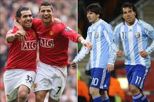 Carlos Tevez chỉ ra điểm khác biệt cơ bản giữa Messi và Ronaldo