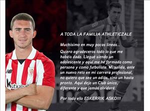 Gửi tâm thư chia tay Bilbao, Aymeric Laporte sắp gia nhập Man City