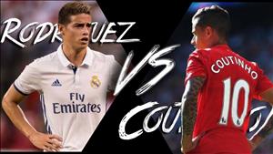 James Rodriguez có thể thế chỗ Coutinho?