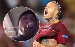 Tiền vệ Roma thản nhiên livestream cảnh hút thuốc uống rượu thả phanh