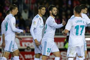 Numancia 0-3 Real Madrid: Los Blancos khởi đầu 2018 bằng chiến thắng kiểu penalty