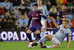 Tổng hợp: Celta Vigo 1-1 Barca (Cúp Nhà vua TBN 2017/18)