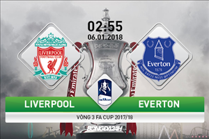 Liverpool vs Everton (02h55 ngày 06/01): Khó cản Lữ đoàn đỏ