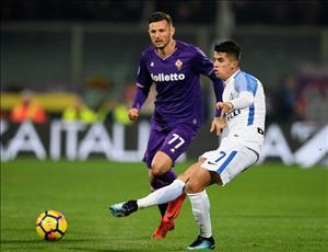 Tổng hợp: Fiorentina 1-1 Inter Milan (Vòng 20 Serie A 2017/18)