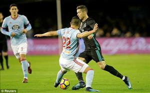 Tổng hợp: Celta Vigo 2-2 Real Madrid (Vòng 18 La Liga 2017/18)