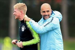 Kevin de Bruyne báo tin cực vui cho Man City