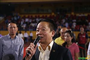 Nâng cúp vô địch V-League 2018, Bầu Hiển gọi cầu thủ Hà Nội là chiến binh