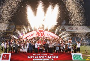 Hành trình lên ngôi vô địch V-League 2018 của Hà Nội FC