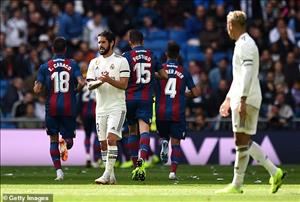 Video tổng hợp: Real Madrid 1-2 Levante (Vòng 9 La Liga 2018/19)