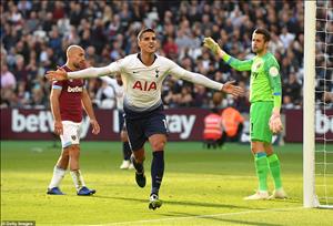 Video tổng hợp: West Ham 0-1 Tottenham (Vòng 9 Premier League 2018/19)