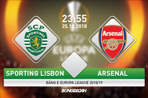 Nhận định Sporting Lisbon vs Arsenal (23h55 ngày 25/10): Phá dớp lịch sử?