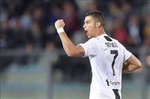 Ronaldo lâng lâng sau cú đúp ngoạn mục tại Serie A