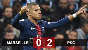 Marseille 0-2 PSG: Sức mạnh tuyệt đối của kẻ thống trị