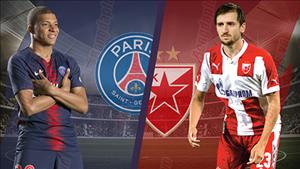 PSG 6-1 Crvena Zvezda: Neymar lập một hattrick