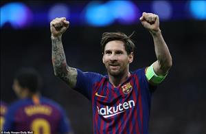 Messi được cả đồng đội lẫn đối thủ tâng bốc sau trận thắng Tottenham