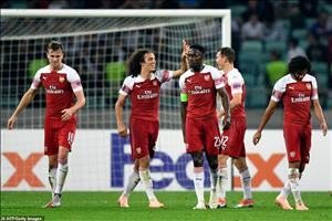 Arsenal đại náo Azerbaijan: Thắng to mà cũng lo