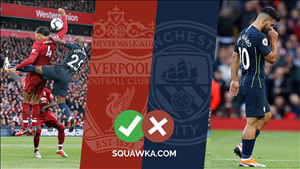 3 người chiến thắng và 3 người thất bại sau trận Liverpool 0-0 Man City