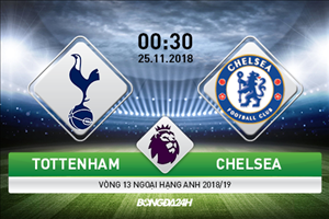 Kết quả Tottenham vs Chelsea trận đấu vòng 13 Premier League 2018/19