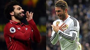 Salah đá đểu Ramos qua hành động ăn mừng