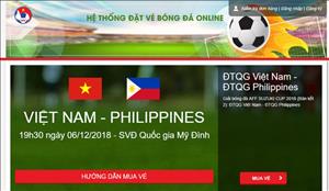 VFF thông báo mới bán được 5.000 vé trận Việt Nam vs Philippines