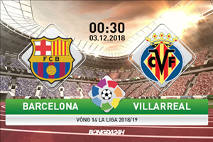 Nhận định Barca vs Villarreal (0h30 ngày 3/12): Cơ hội để bỏ thói quen xấu