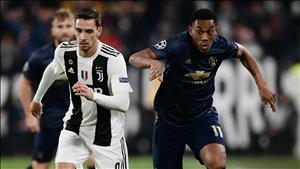 Martial là điểm sáng duy nhất của MU trước Juve