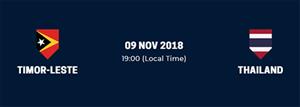 Link xem trực tiếp Đông Timor vs Thái Lan bảng B AFF Suzuki Cup 2018