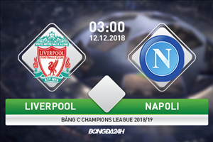 Nhận định Liverpool vs Napoli (03h00 ngày 12/12): Định đoạt số phận