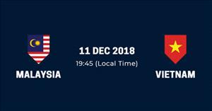 Link xem trực tiếp ĐT Malaysia vs Việt Nam chung kết lượt đi AFF Cup 2018