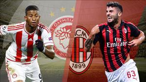 Nhận định Olympiakos vs AC Milan 3h00 ngày 14/12 (Europa League 2018/19)