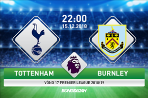 Nhận định Tottenham vs Burnley (22h00 ngày 15/12): Thừa thắng xông lên