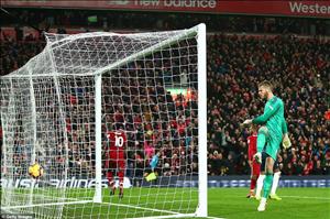 Thua thảm Liverpool, M.U lập nên thành tích tệ hại