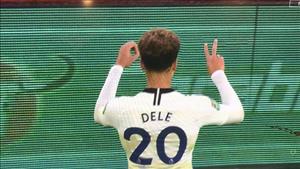 Bị fan Arsenal ném chai nước trúng đầu, Dele Alli phản ứng đẳng cấp