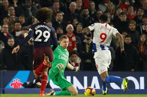 Brighton 1-1 Arsenal: Pháo thủ nên hài lòng với 1 điểm