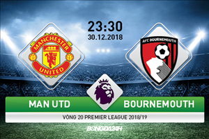 MU 4-1 Bournemouth (KT): Quỷ đỏ kết thúc năm 2018 đầy khởi sắc