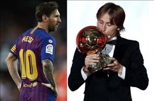 Messi trượt Quả bóng vàng 2018: Thương thay “con nợ” của thần may mắn!