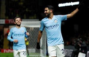 Những thống kê ấn tượng sau trận đấu Watford 1-2 Man City