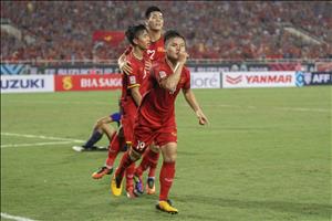 Bàn mở tỷ số của Quang Hải trận Việt Nam 2-1 Philippines