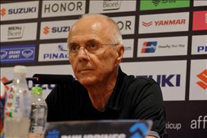 HLV Eriksson: Chúng tôi không có khả năng đánh bại đội mạnh nhất giải