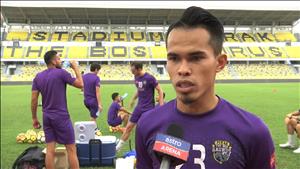 Sao dự bị Malaysia tự tin tỏa sáng trước ĐT Việt Nam