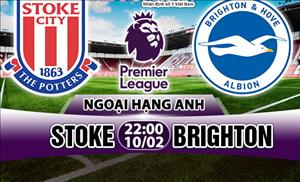 Nhận định Stoke vs Brighton 22h00 ngày 10/2 (Premier League 2017/18)