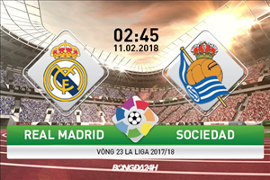 Real Madrid 5-2 Sociedad (KT): Ronaldo lập hattrick, Los Blancos mở tiệc ở Bernabeu