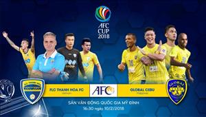 Thanh Hóa 1-0 Global Cebu (KT): Đội bóng xứ Thanh khởi đầu AFC Cup 2018 thành công