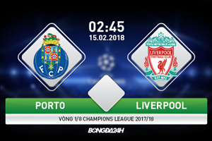 Porto vs Liverpool (2h45 ngày 15/2): Cạm bẫy trong hang Rồng