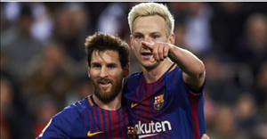 Trước trận đấu với Chelsea, Rakitic hết lời khen ngợi Messi