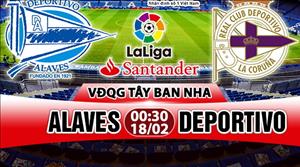 Nhận định Alaves vs Deportivo 00h30 ngày 18/2 (La Liga 2017/18)