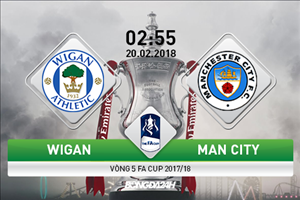 Wigan vs Man City (2h55 ngày 20/2): Manchester màu xanh, một màu xanh