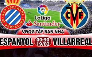 Nhận định Espanyol vs Villarreal 00h30 ngày 19/2 (La Liga 2017/18)